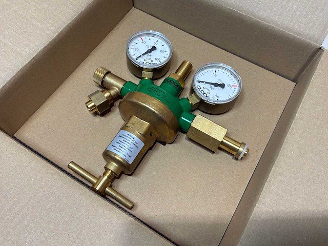 Gloor reduceerventiel stikstof 0-40 bar gl51 - afbeelding 3 van  12