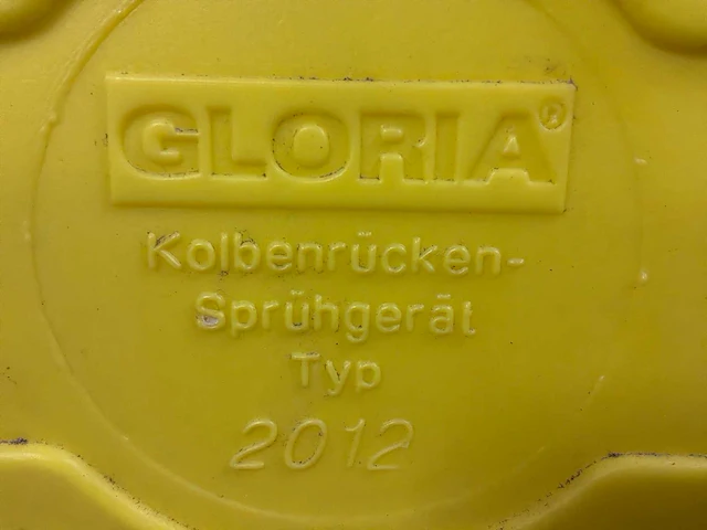 Gloria 2012 rugspuit - afbeelding 5 van  5