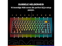 Glorious gaming toetsenbord qwerty - afbeelding 4 van  5