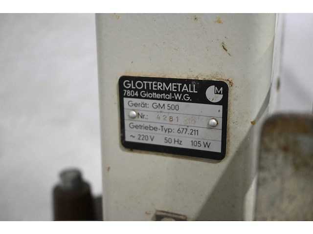 Glottermetal gm 500 chocolade rasp - afbeelding 4 van  4