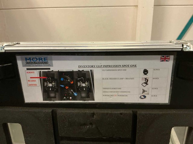 Glp led spot one moving head led (2x) - afbeelding 7 van  7