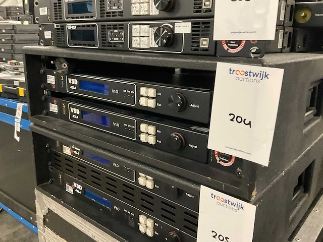 Glux vsd-f2l4 video wall processor (4x) - afbeelding 3 van  4