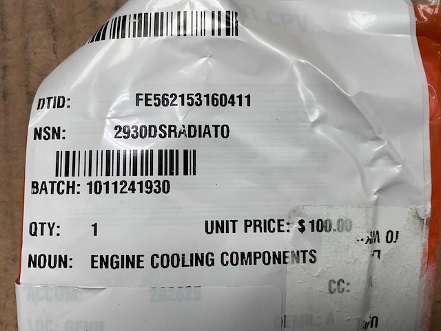 Gm engine cooling fan motor - afbeelding 4 van  4