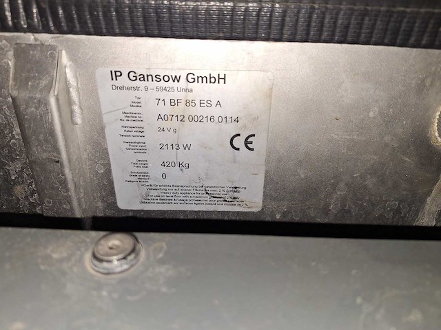 Gmbh - 71 bf 85 es a - zelfrijdende schrobmachine - afbeelding 6 van  8