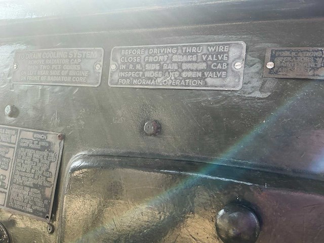 Gmc cchw 353 legervoertuig - afbeelding 50 van  58