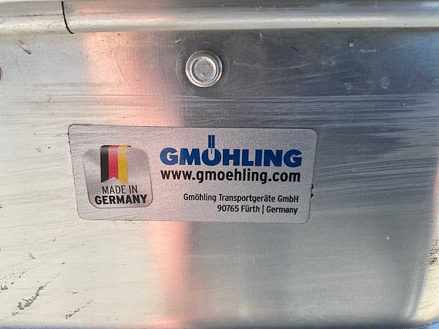 Gmohling aluminium rolcontainer - afbeelding 2 van  3
