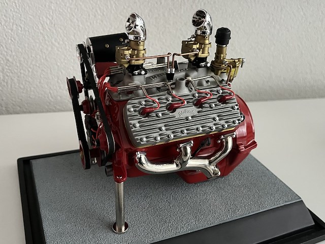 Gmp edelbrock ford v8 flathead 1:6 schaalmodel, gmp, edelbrock ford v8 flathead - afbeelding 11 van  17