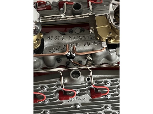 Gmp edelbrock ford v8 flathead 1:6 schaalmodel, gmp, edelbrock ford v8 flathead - afbeelding 14 van  17