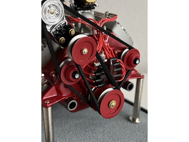 Gmp edelbrock ford v8 flathead 1:6 schaalmodel, gmp, edelbrock ford v8 flathead - afbeelding 16 van  17