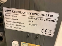 Gmp eurolamhybrid-idh 540 lamineermachine - afbeelding 9 van  11