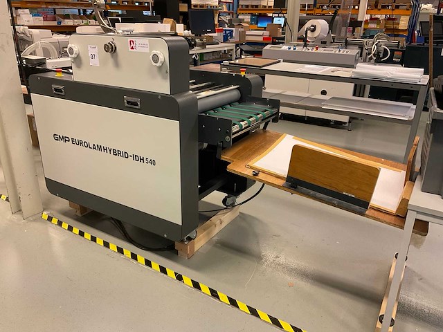 Gmp eurolamhybrid-idh 540 lamineermachine - afbeelding 10 van  11