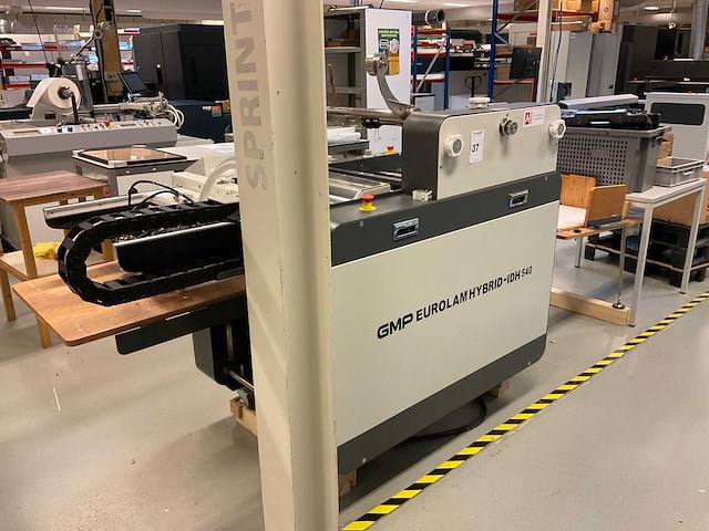 Gmp eurolamhybrid-idh 540 lamineermachine - afbeelding 11 van  11