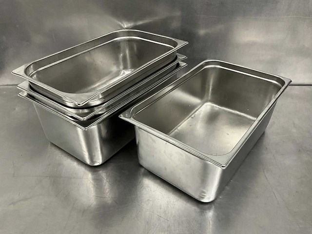 Gn 1/1-200 - gastronormbak (4x) - afbeelding 1 van  3
