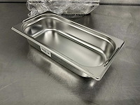 Gn 1/3-65 - rvs gastronormbak met handvat (10x) - afbeelding 1 van  2