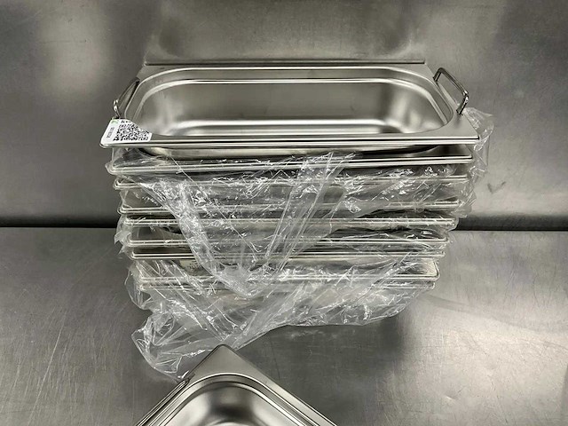 Gn 1/3-65 - rvs gastronormbak met handvat (10x) - afbeelding 2 van  2