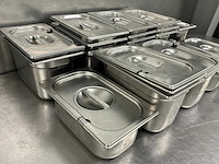 Gn 1/4 - partij rvs gastronormbakken - afbeelding 3 van  3