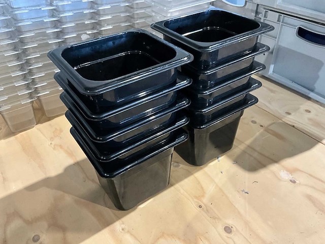 Gn 1/6-150 - kunststof gastronormbak (10x) - afbeelding 1 van  2