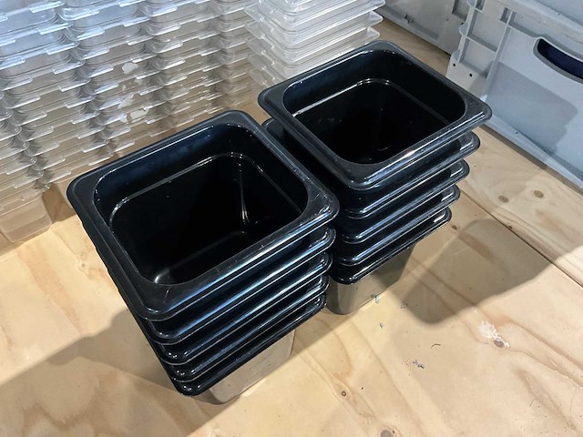 Gn 1/6-150 - kunststof gastronormbak (10x) - afbeelding 2 van  2