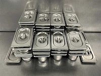 Gn 1/9 - partij rvs gastronormbakken - afbeelding 1 van  2