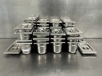 Gn 1/9 - partij rvs gastronormbakken - afbeelding 2 van  2