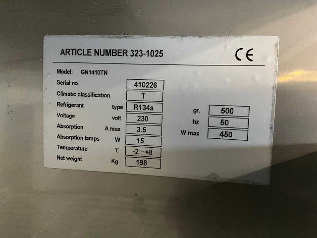 Gn1410tn koelkast - afbeelding 3 van  3