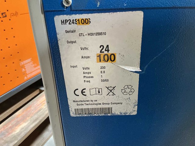 Gnb - 24v 100a - acculaders - afbeelding 2 van  2