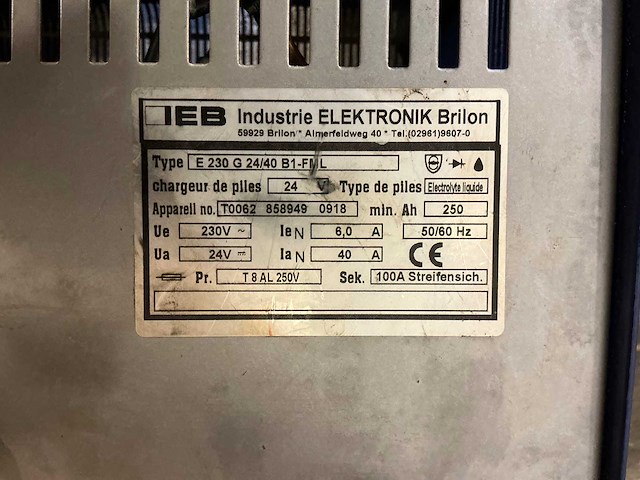 Gnb - 24v 40a - battery chargers - afbeelding 2 van  2
