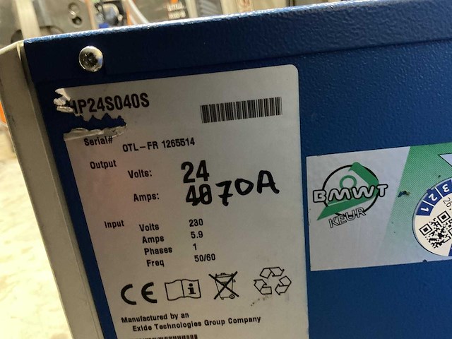 Gnb - 24v 70a - battery chargers - afbeelding 1 van  1