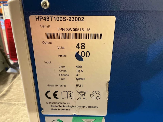 Gnb - 48v 100a - battery chargers - afbeelding 2 van  3