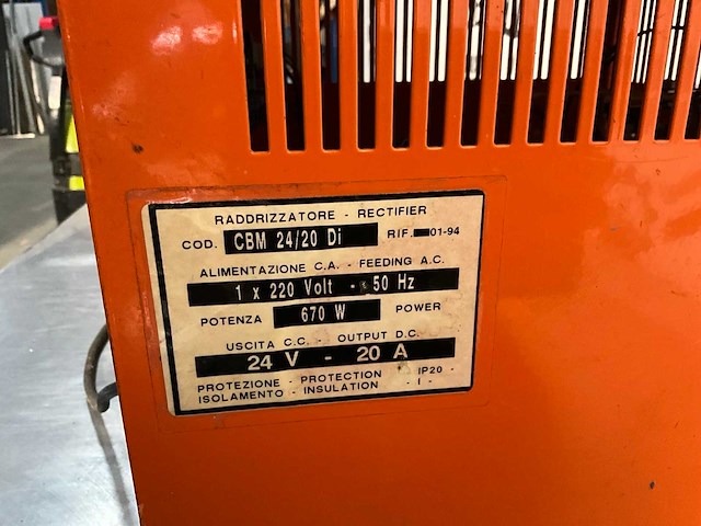 Gnb industrial power cbm 24/20 batterijen en laders - afbeelding 4 van  4