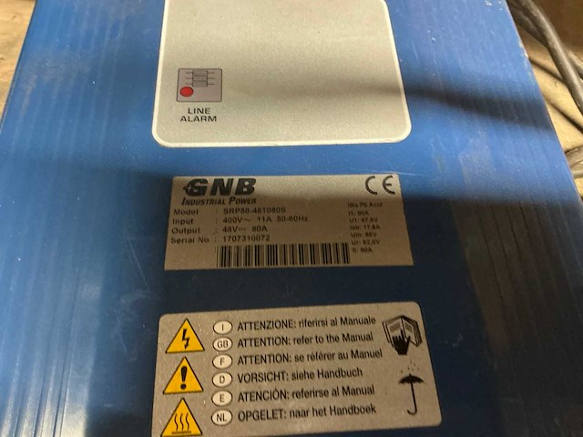 Gnb srp65-48t080s acculader - afbeelding 4 van  5