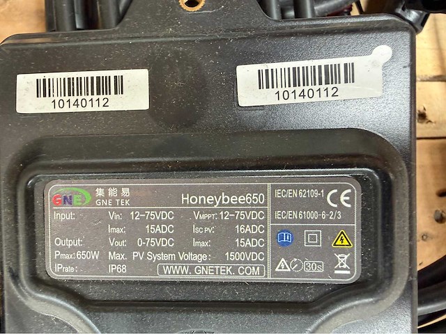 Gne tek honeybee 650 & 800 zonnepaneel optimizer (36x) - afbeelding 2 van  4
