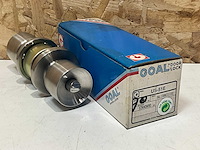 Goal rvs deurkruk 70mm - afbeelding 1 van  7
