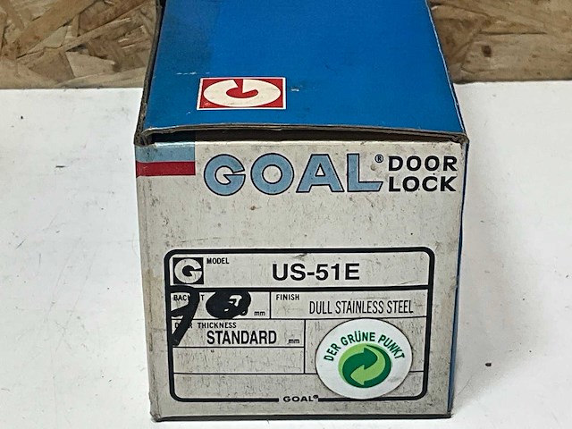 Goal rvs deurkruk 70mm - afbeelding 6 van  7
