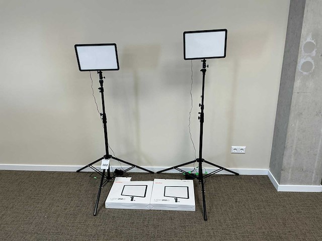 Godox ledp260c led lamp (2x) - afbeelding 2 van  4