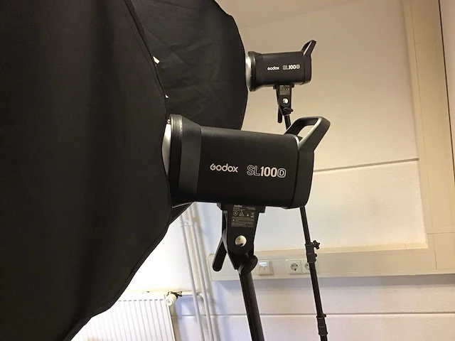 Godox sl100 video daylight studioverlichting inclusief bowens mount (2x) - afbeelding 6 van  11
