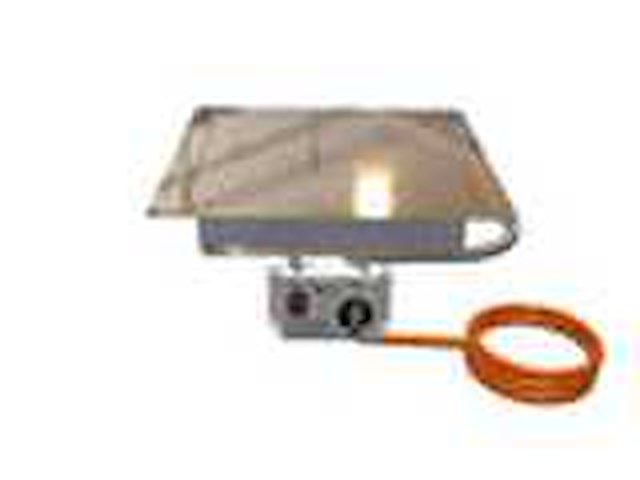 Gofire rvs inbouwbrander vierkant (15x) - afbeelding 1 van  1