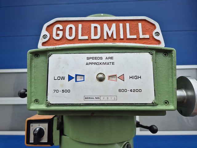 Goldmill - 3-vs - freesmachine met rohm klem - afbeelding 16 van  21