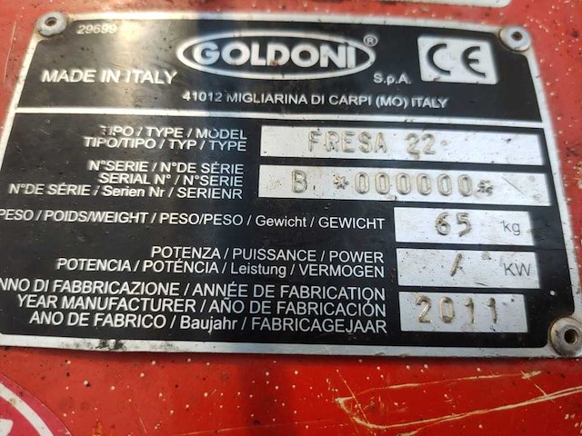 Goldoni - 2011 - my special 1500 - - afbeelding 6 van  9