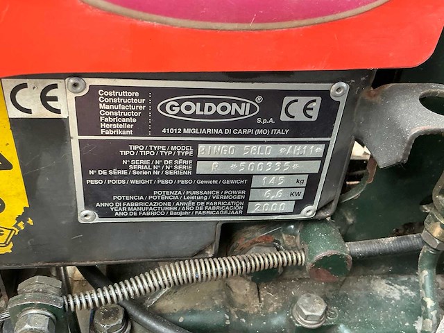 Goldoni bingo 56lo ah 11 tuinfreesmachine - afbeelding 12 van  12