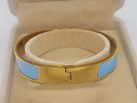 Goldplated armband met cloisonné/emaille - inclusief sieradendoos - afbeelding 4 van  8