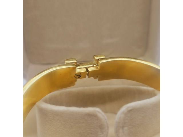 Goldplated armband met cloisonné/emaille - inclusief sieradendoos - afbeelding 7 van  8