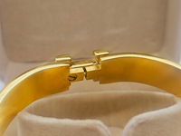 Goldplated armband met cloisonné/emaille - inclusief sieradendoos - afbeelding 6 van  8