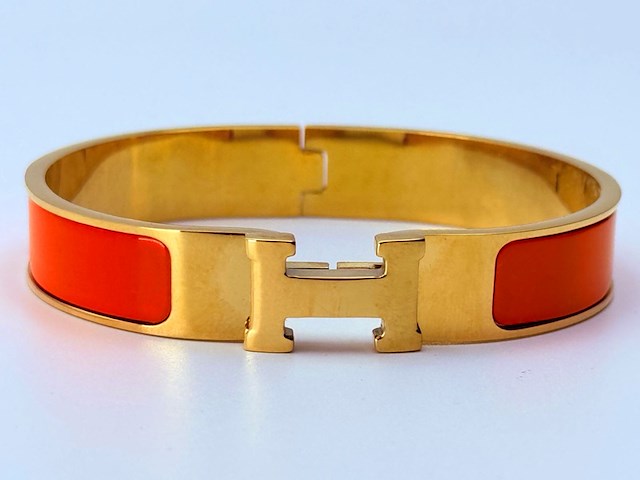 Goldplated armband met cloisonné/emaille - inclusief sieradendoos - afbeelding 5 van  9