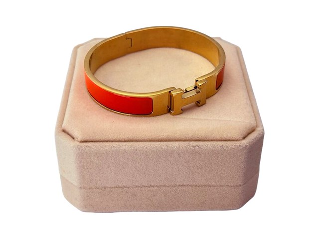 Goldplated armband met cloisonné/emaille - inclusief sieradendoos - afbeelding 1 van  9