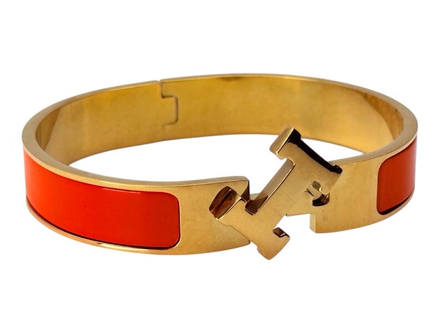 Goldplated armband met cloisonné/emaille - inclusief sieradendoos - afbeelding 4 van  9