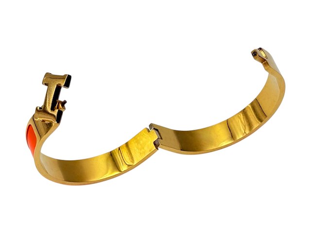 Goldplated armband met cloisonné/emaille - inclusief sieradendoos - afbeelding 5 van  9