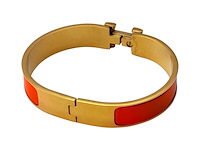 Goldplated armband met cloisonné/emaille - inclusief sieradendoos - afbeelding 7 van  9