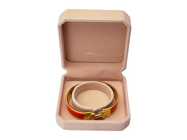 Goldplated armband met cloisonné/emaille - inclusief sieradendoos - afbeelding 9 van  9