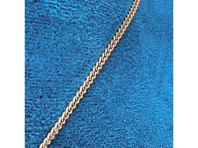 Goldplated collier met elizabeth ii one penny munt - 1983 - afbeelding 6 van  7